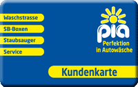 Antrag für pia Kundenkarte